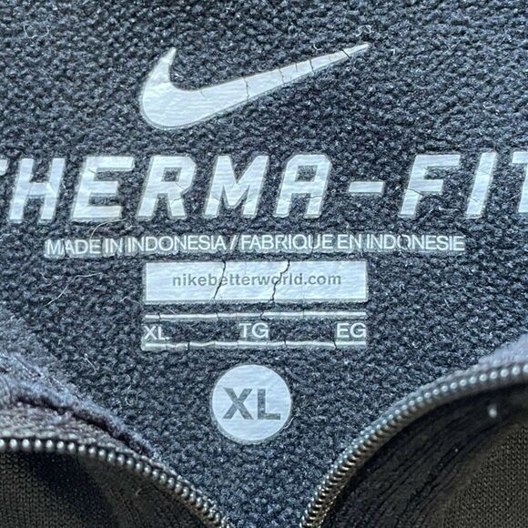 Nike Dri-Fit Baylor Bears BU Big 12 Men's Pullover 1/4 Zip Jacket Size XL - Picture 4 of 4